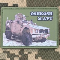 PVC нашивка Oshkosh M-AVT Olive