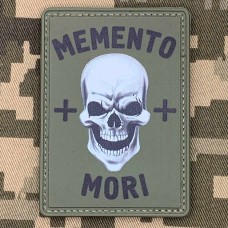 PVC нашивка Memento Mori