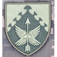 Шеврон 438 батальйон безпілотних систем ПК Центр Олива