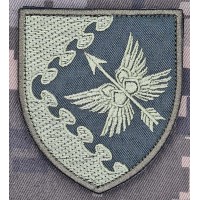 Шеврон 435 батальйон безпілотних систем ПК Захід Олива