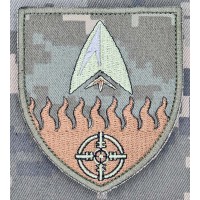 Шеврон 1127 окремий зенітно-ракетний дивізіон Піксель