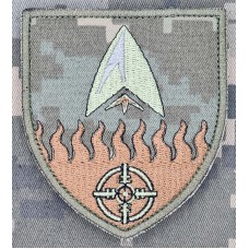 Шеврон 1127 окремий зенітно-ракетний дивізіон Піксель