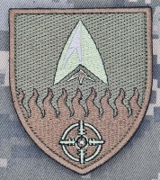 Шеврон 1127 окремий зенітно-ракетний дивізіон Польовий