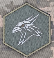 Шеврон 424 окремий батальйон безпілотних систем SVAROG олива