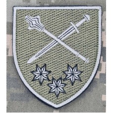Нарукавний знак Оперативне командування «Схід» олива зашивка
