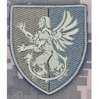 Шеврон 143 Центр забезпечення охорони Держтаємниці морської піхоти олива