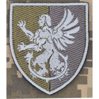Шеврон 143 Центр забезпечення охорони Держтаємниці морської піхоти Польовий