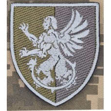 Шеврон 143 Центр забезпечення охорони Держтаємниці морської піхоти Польовий