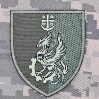 Шеврон 520 ремонтно-відновлювальний батальйон олива