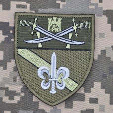 Купить Шеврон 53 окремий розвідувальний батальйон 14 АК олива в интернет-магазине Каптерка в Киеве и Украине