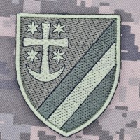 Шеврон 9 розвідувальний батальйон олива