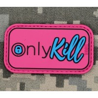 PVC патч OnlyKill Pink