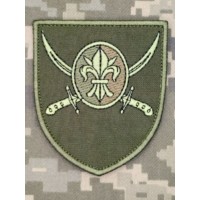 Шеврон 129 ОВМБр олива