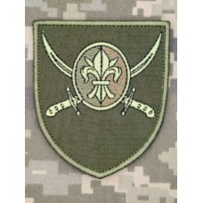 Шеврон 129 ОВМБр олива