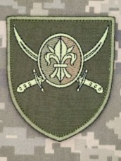 Шеврон 129 ОВМБр олива