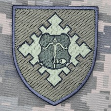 Шеврон 95 окремий батальйон управління Олива