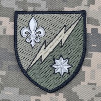 Шеврон 56 Окремий радіотехнічний батальйон олива