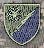 Шеврон 306 окремий батальйон РЕБ олива