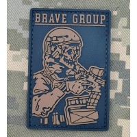 PVC патч Brave Group brown
