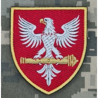 Шеврон 60 ОАБр червоний