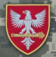 Шеврон 60 ОАБр червоний