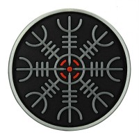 PVC патч ШОЛОМ ЖАХУ Світлонакопичувальний