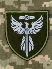 Шеврон ДНДІ ВС ОВТ олива