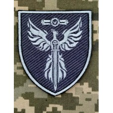 Шеврон ДНДІ ВС ОВТ сірий