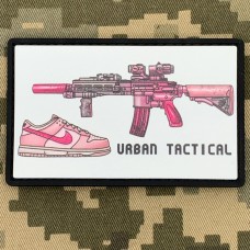Купить PVC патч Urban tactical Nike pink  в интернет-магазине Каптерка в Киеве и Украине