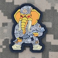 PVC патч Слон міні Camo