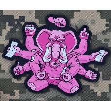 PVC патч Слон ППП Pink