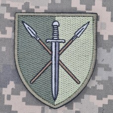 Шеврон 163 ОМБр Олива