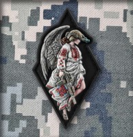 PVC патч Ukrainian tactical angel