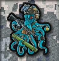 PVC патч Octopus