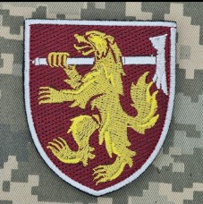 Шеврон 68 окремої аеромобільної бригади ім. Олекси Довбуша 8 корпусу ДШВ ЗС України