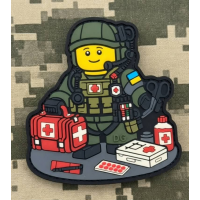 PVC патч Медик (лего)