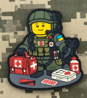 PVC патч Медик (лего)
