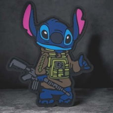 PVC патч Stitch Tactical Blue