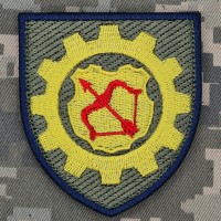 Шеврон 518 окремий ремонтно-відновлювальний батальйон