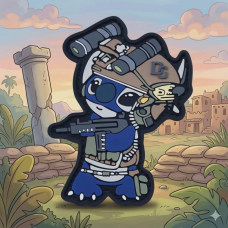 PVC патч Stitch Force