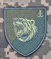 Шеврон 2 батальйон 35 ОБрМП олива