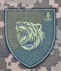 Шеврон 2 батальйон 35 ОБрМП олива