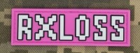 PVC патч RXLOSS pink