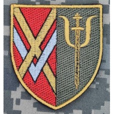 Шеврон Підрозділу психологічної підтримки 15 АК кольоровий