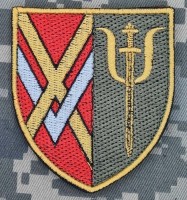 Шеврон Підрозділу психологічної підтримки 15 АК кольоровий