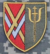 Купить Шеврон Підрозділу психологічної підтримки 15 АК кольоровий в интернет-магазине Каптерка в Киеве и Украине