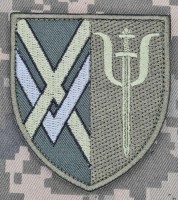 Шеврон Підрозділу психологічної підтримки 15 АК олива