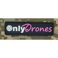 PVC патч Only Drones black
