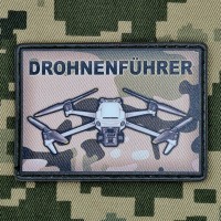 PVC нашивка Drohnenführer camo