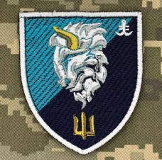 Шеврон 1 батальйон 35 ОБрМП